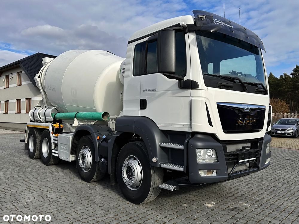 MAN TGS 32.400 8X4 BETONOMIESZARKA STETTER 9m3 - 19
