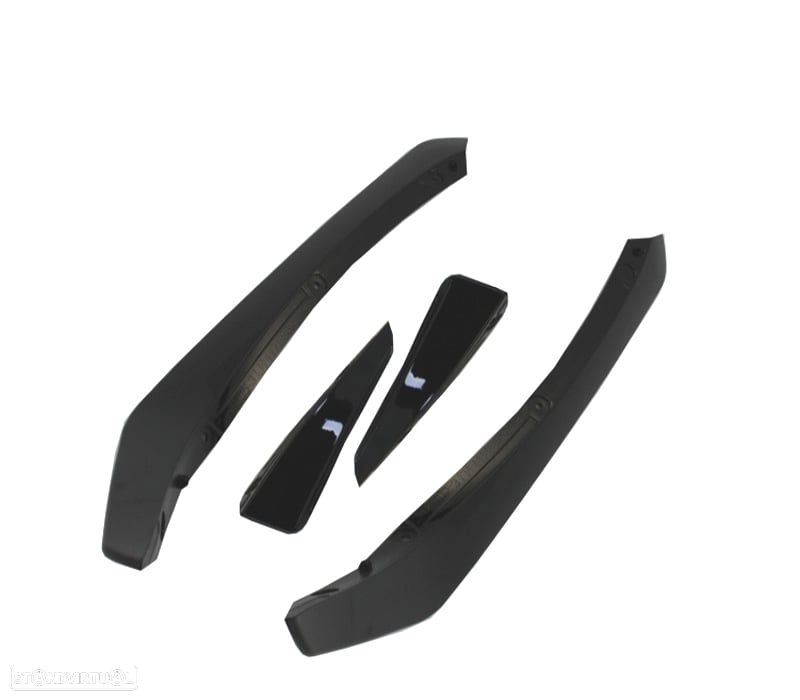 KIT DE MOLDURAS MERCEDES W117 AMG 13-19 LOOK A45 PRETO BRILHANTE - 3