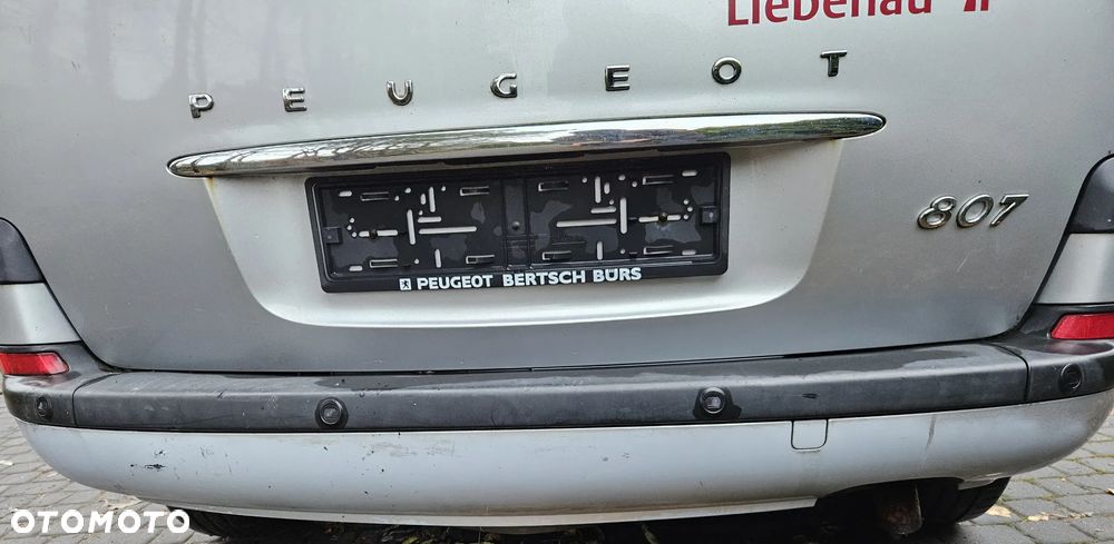 Peugeot 807 Citroen C8 zderzak tył tylny  EZRC PDC - 1