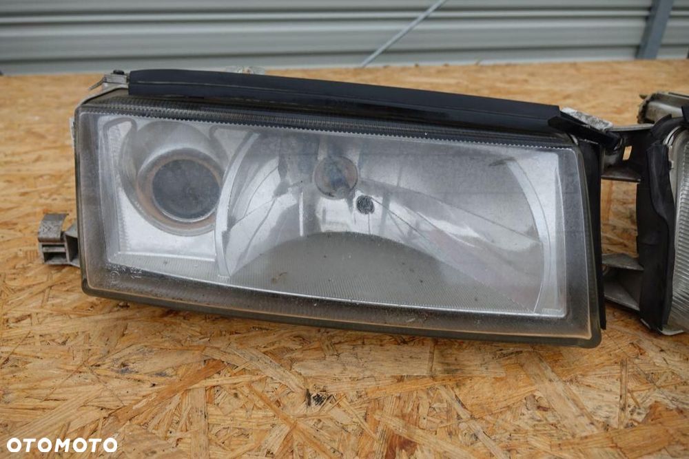 REFLEKTOR 2 LAMPY PRZÓD  LEWA PRAWA LAMPA SZKLANE SKODA OCTAVIA I LIFT - 4