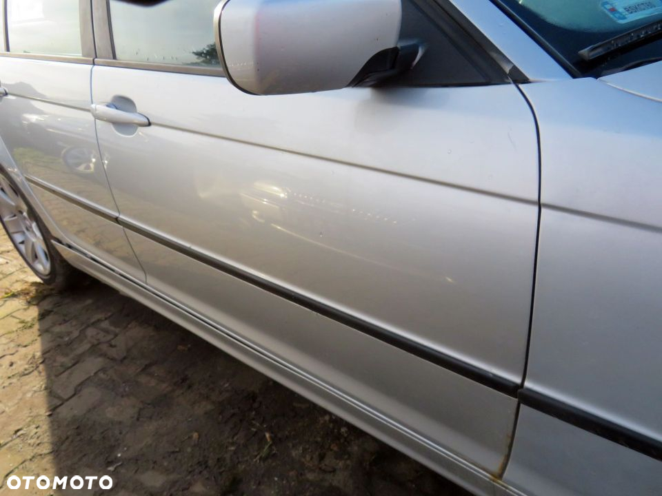 DRZWI PRZEDNIE PRAWE 3 E46 LIFT SEDAN 354 41517034152 SREBRNY BMW 2002-2005 - 4