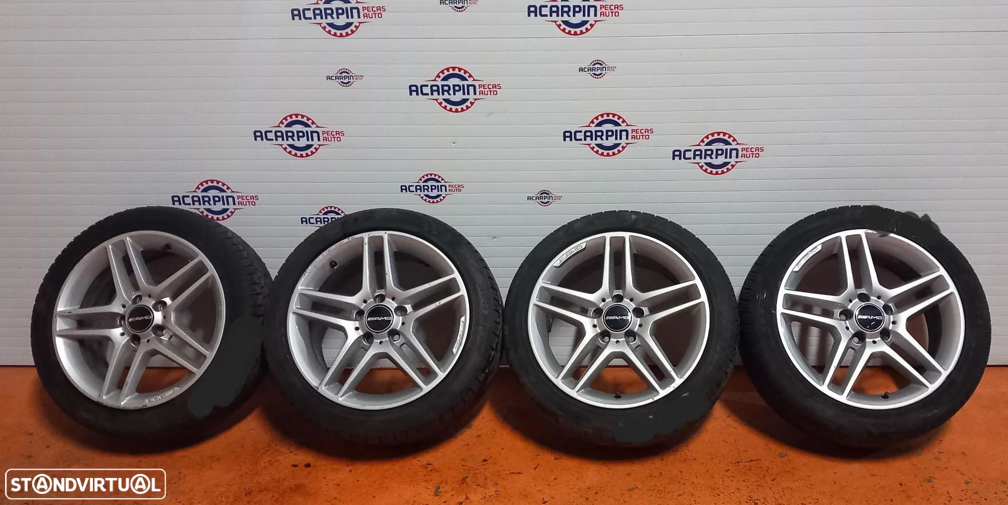 Jantes Mercedes AMG C220 W204 225/45 R17  225/40 R17 - 1