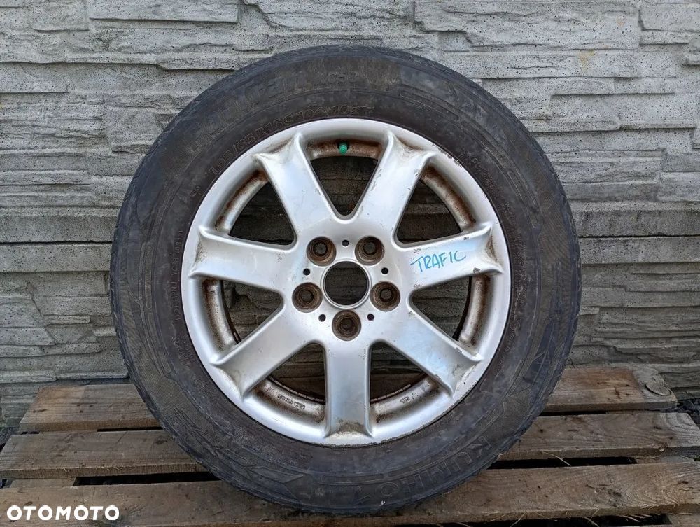 felga aluminiowa rial r16 et45 5x118 6jx16h2 trafic ii vivaro a primastar 2001-2014 - 1