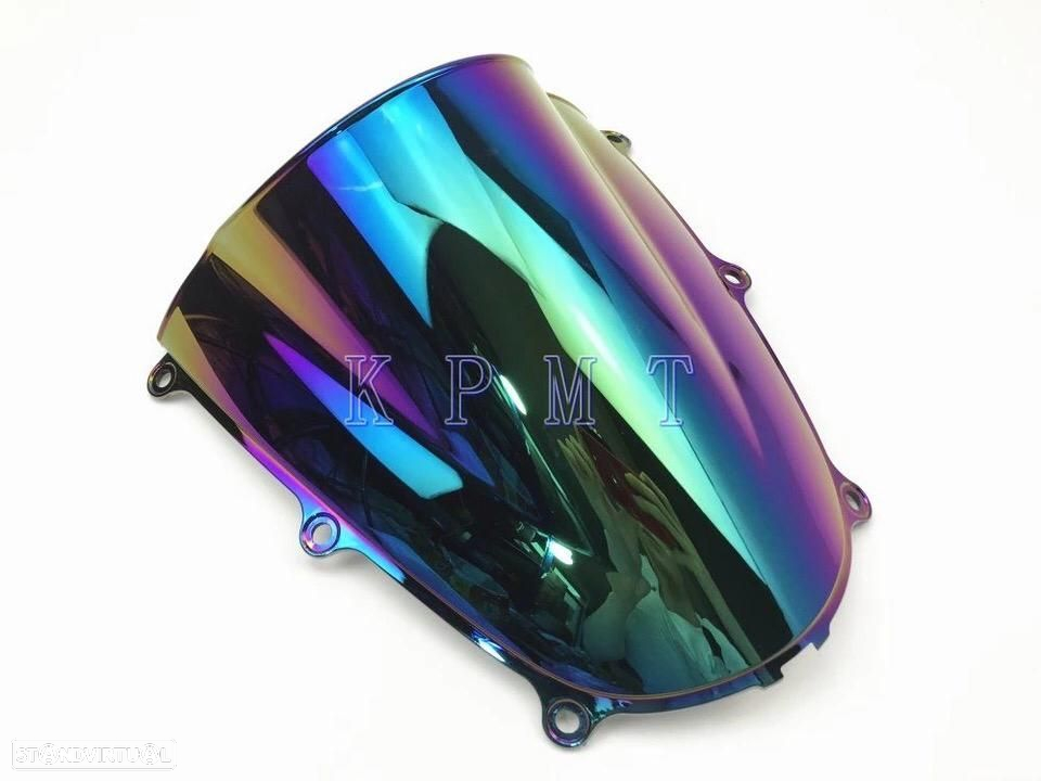 Viseira Honda cbr 600rr f5 ano 2005 ate 2006 vidro bolha frontal briseira - 2
