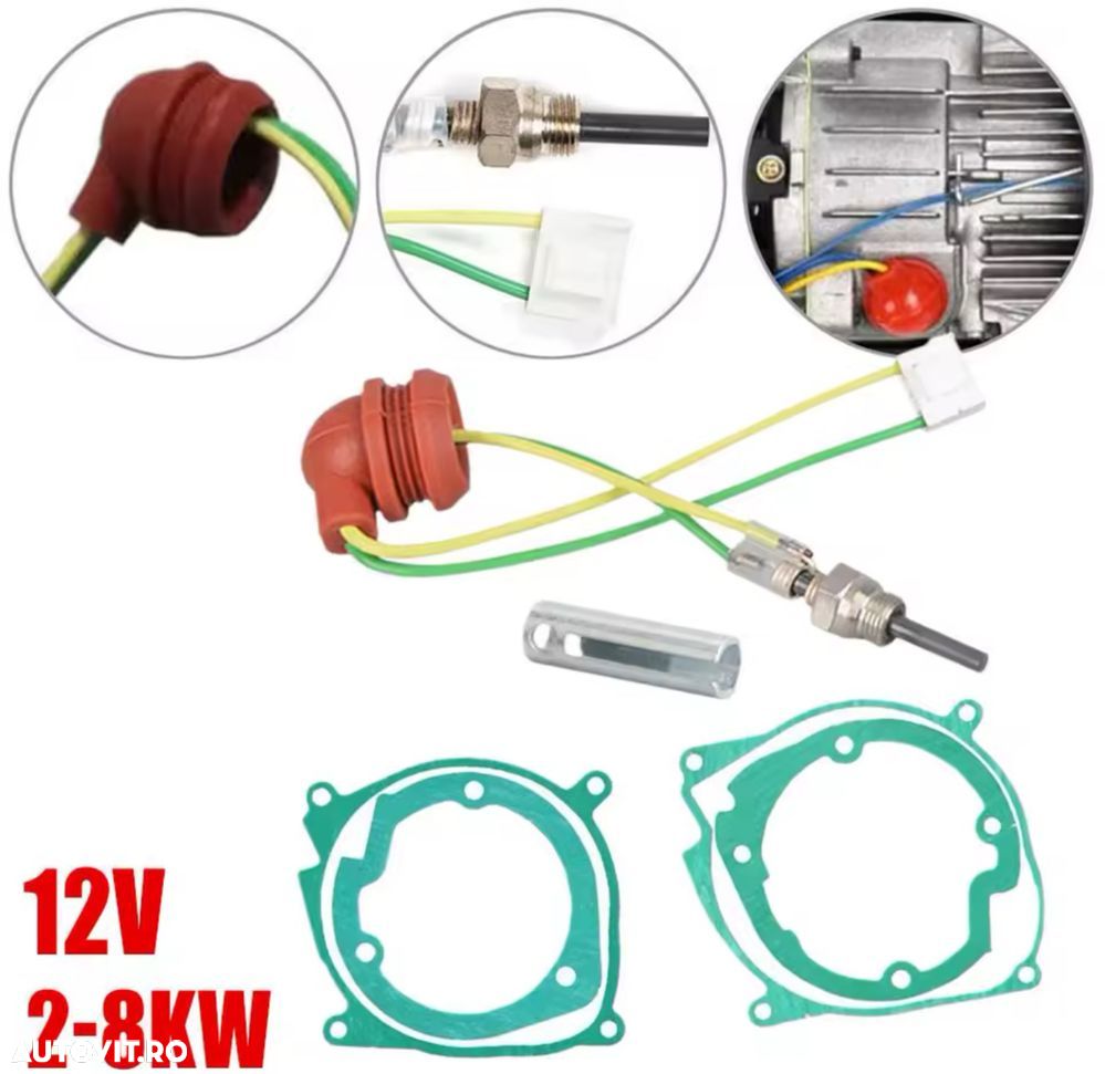 Kit Reparatie Bujie Incadescenta Sirocou Aparat Incalzitor Webasto - 2