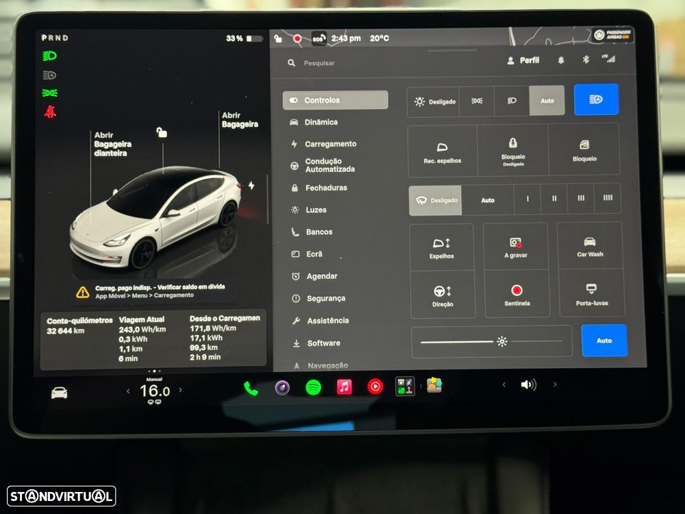 Tesla Model 3 Long Range Tração Traseira - 28