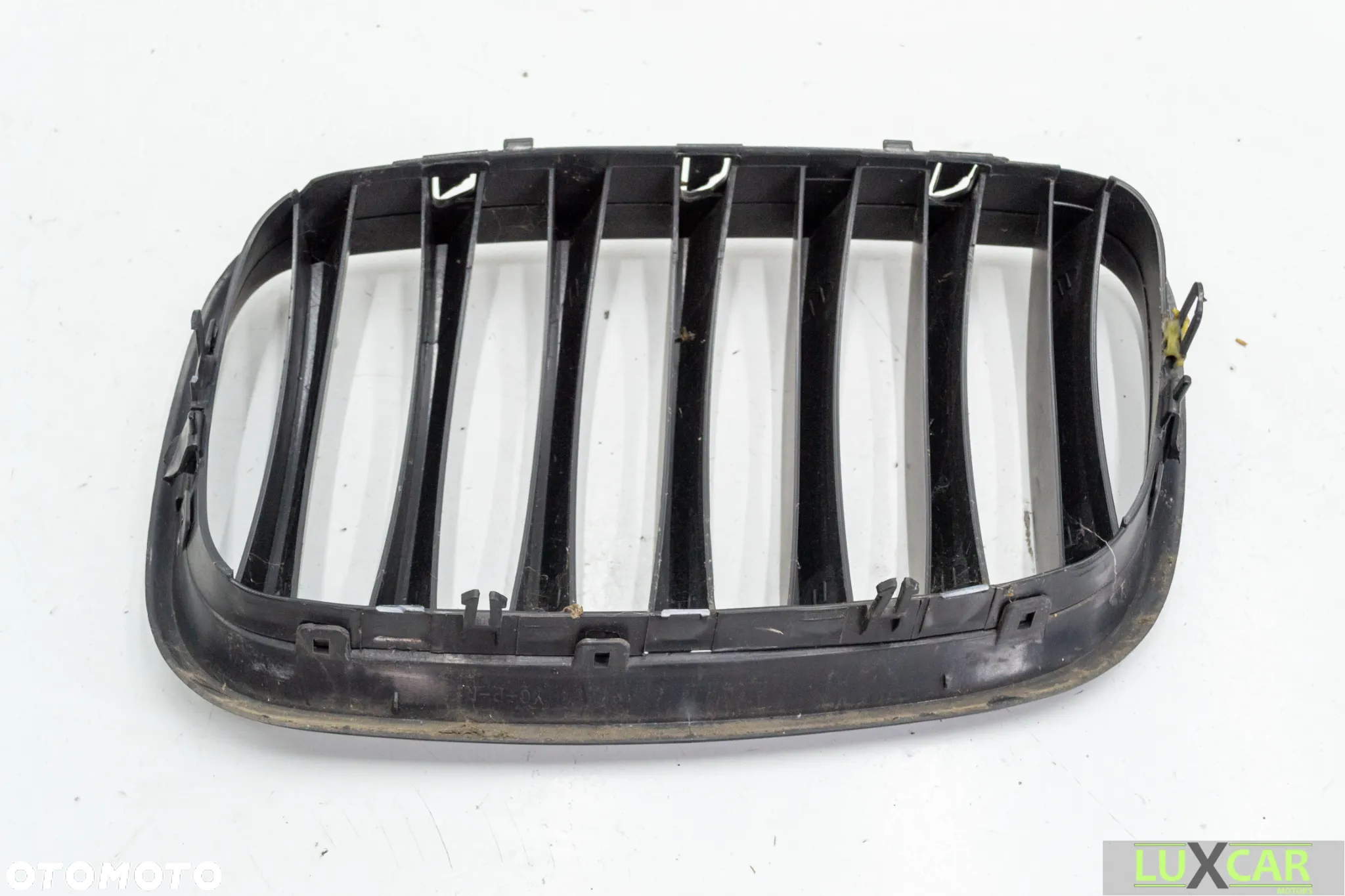 BMW X6 E71 NERKA GRILL ATRAPA PRAWA CZARNA GORLICE - 3
