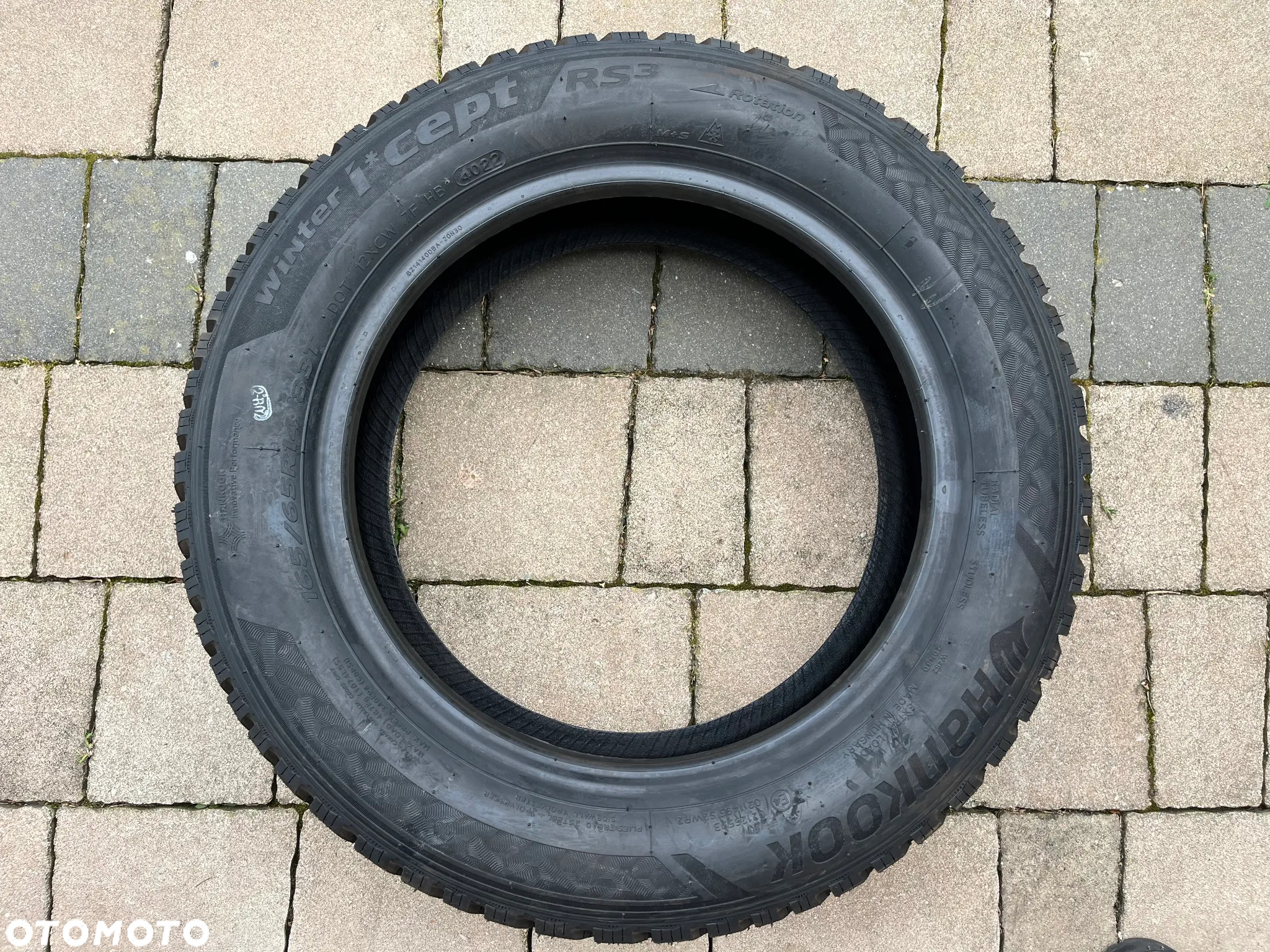 4 Opony zimowe Hankook 165 65 14 - 2