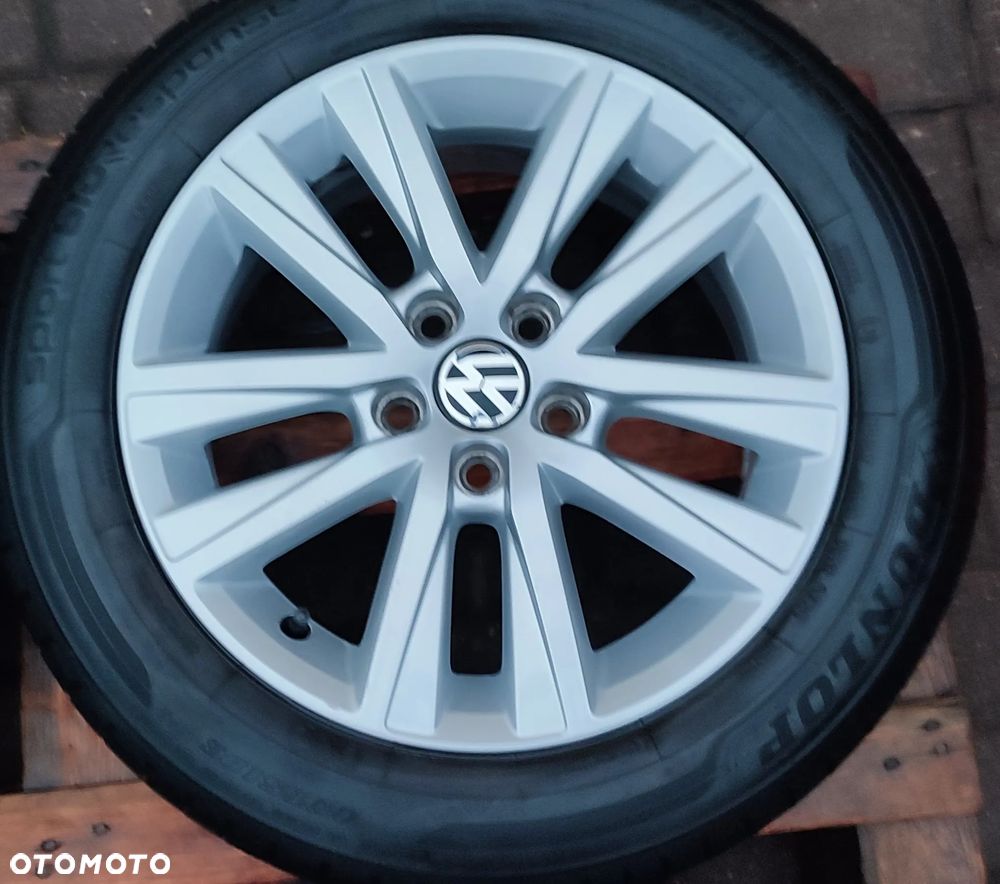 Koła Felgi Aluminiowe Oryg. Vw Polo15 Cali 5x100 6Jx15 Et40 Ø57,1mm Dunlop 185/60/15 2020r Bdb! 6R0601025AJ - 4