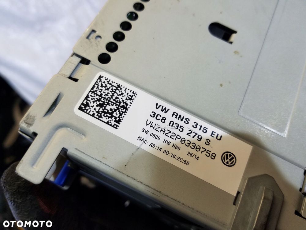 radio cd nawigacja vw passat cc 3c8035279s - 4