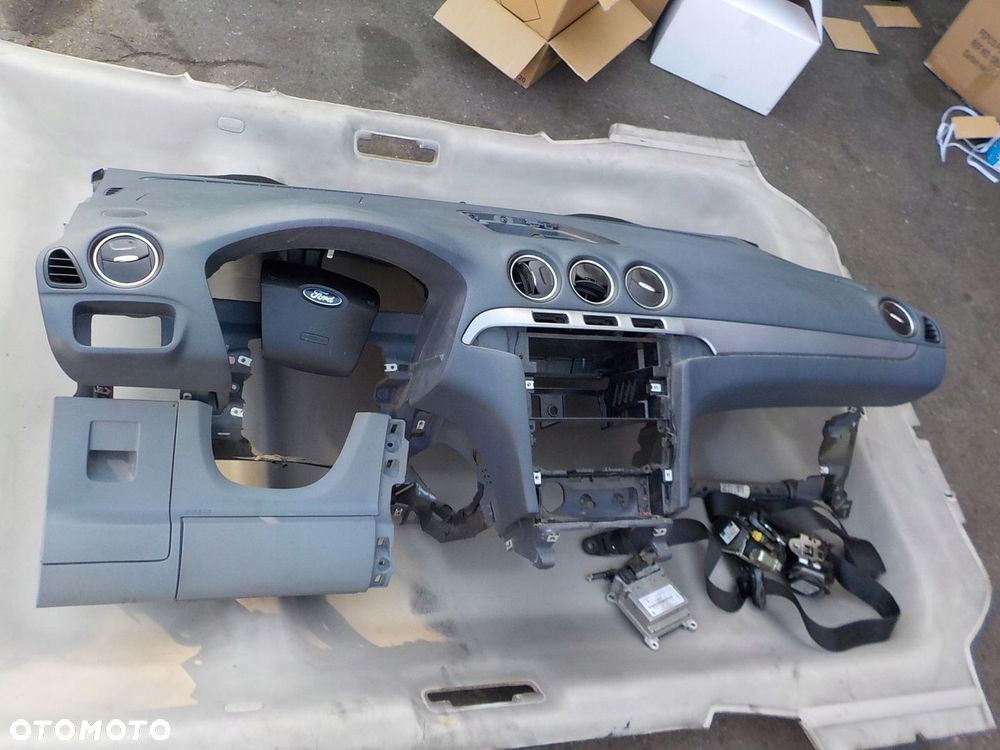 konsola airbag pasy komplet ford s-max mk1 2007r - 1