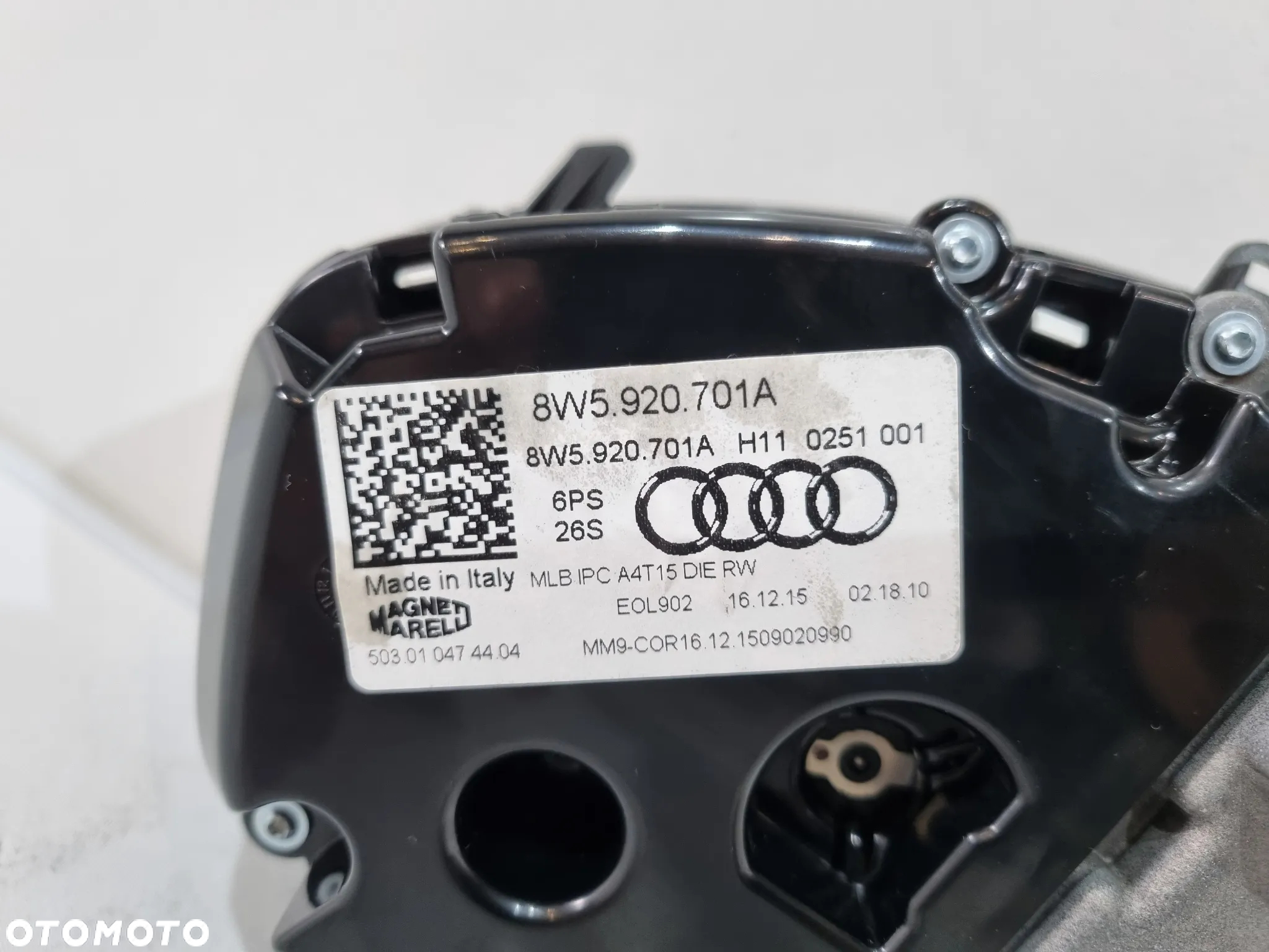 AUDI A4 B9 A5 8W LICZNIK ZEGARY 8W5920701A EUROPA - 5