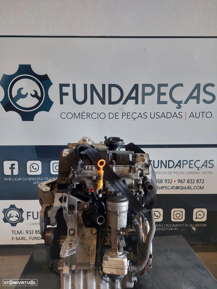 Motor Vw Polo 1.4 Tdi 80 Cv Ref: BNV - 4