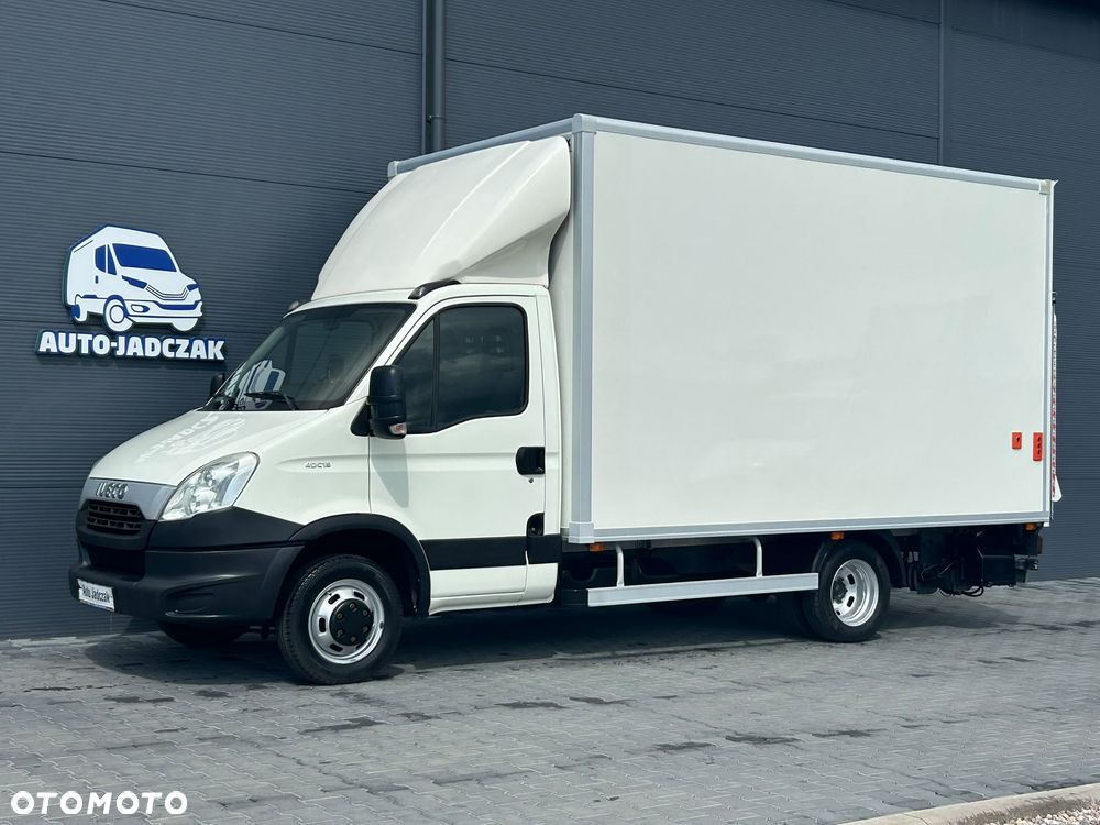 Iveco Daily 40C15 35C15 3.0 HPI Kontener 8 palet + winda 750kg + drzwi boczne **KLIMA**Sprowadzony**2013R** - 1