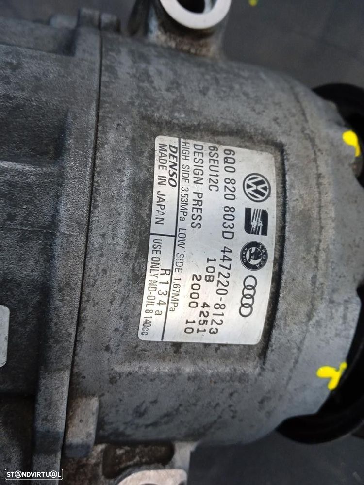 COMPRESSOR AR CONDICIONADO SKODA FABIA I 2001 - 4