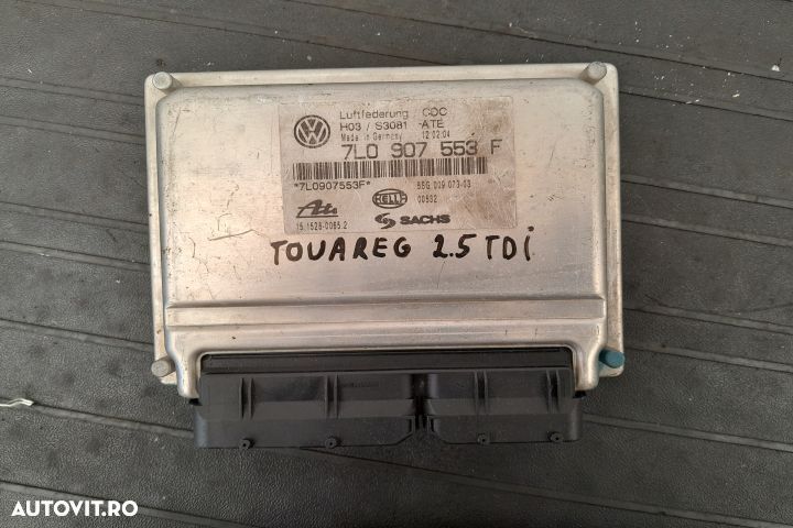 Calculator motor ECU 070906016F , 7L0907553F Volkswagen VW Touareg ge - 1
