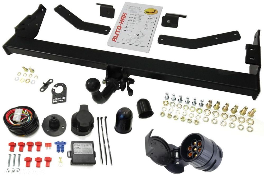 MARKOWY NOWY AUTO hak holowniczy + MODUŁ 13PIN + ADAPTER 13/7P FIAT TALENTO II 2 L1+L2 od2016 SŁUPSK - 8