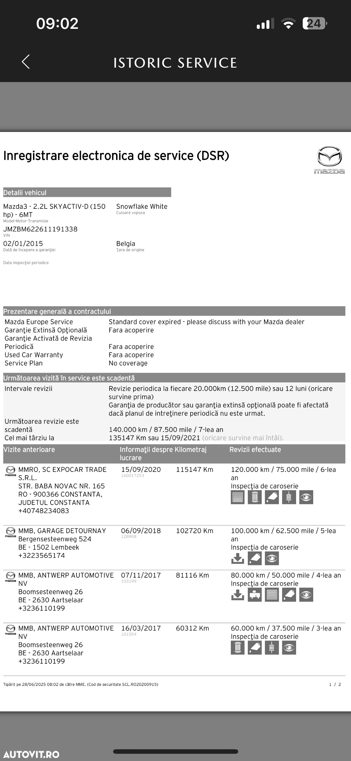 Mazda 3 SKYACTIV-D 150 Sports-Line - 16