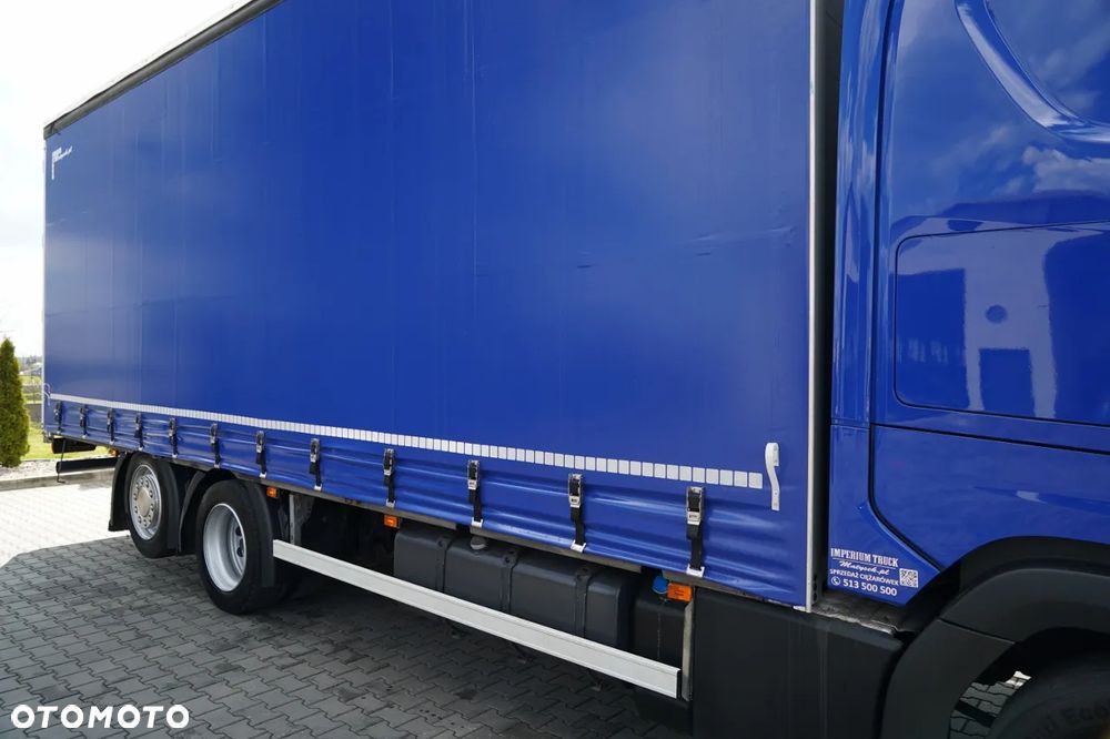 Scania S 450 / SOLÓWKA  / FIRANKA / 6x2 / DACH PODNOSZONY / OŚ PODNOSZONA / - 15