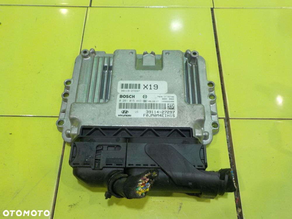 HYUNDAI TUCSON I LIFT 2.0 CRDI 10r sterownik komputer silnika 0281015443 - 9