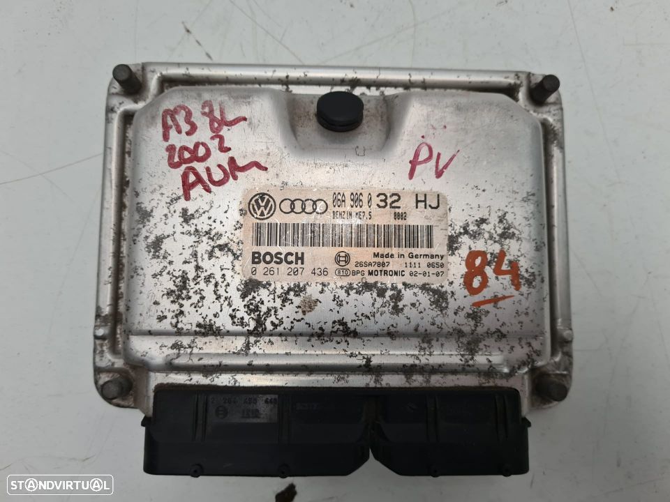 VW VOLKSWAGEN Golf IV / 4 1.8 T | CENTRALINA - BOSCH | Ref: 06A 906 032 HJ - 0 261 207 436; - 2