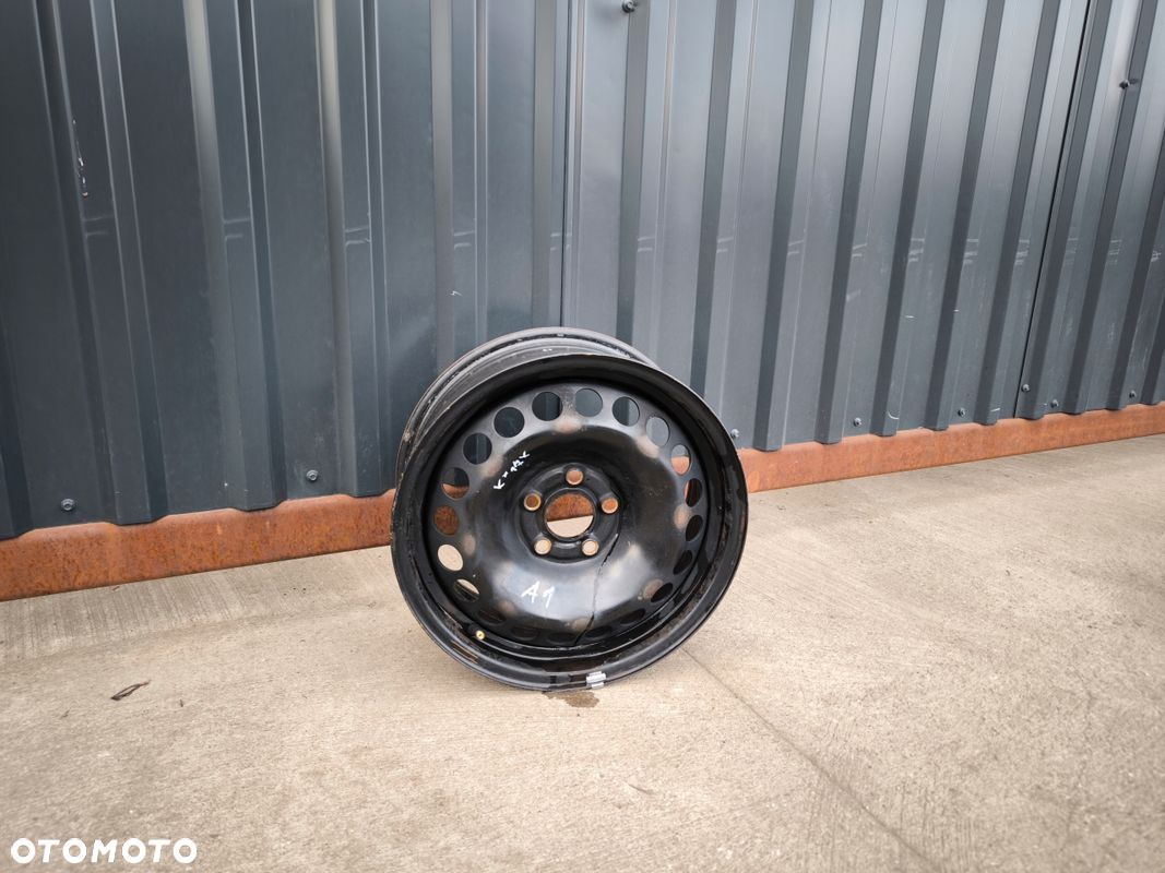 FELGA STALOWA AUDI A1 8X VW SEAT 6,5J R15 ET34 5X100 8X0601027E K*17* OK - 1