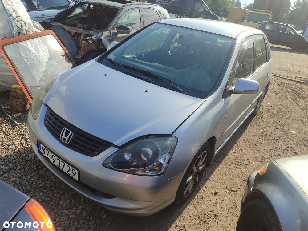 honda civic VII lift silnik 1.6 d16v1 skrzynia sanki belka przód tył wahacz zacisk zwrotnica - 1