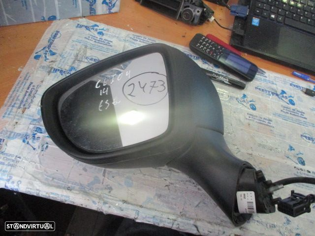 Espelho 963025724R RENAULT CLIO 4 2014 ESQ ELETRICO 7 PINOS RENAULT CLIO 4 FASE 1 2016 1.5DCI 75CV 5P BRANCO - 3
