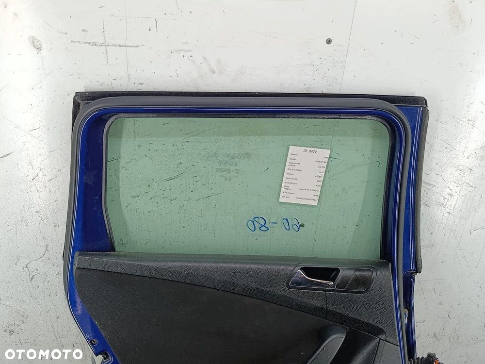 DRZWI TYŁ LEWY  VW PASSAT B6 LD5Q KOMBI - 14