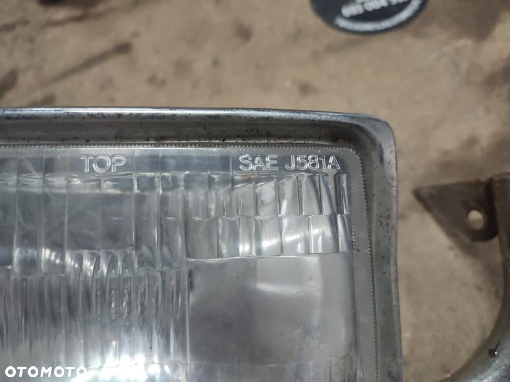 Lampa przód, reflektor, halogen motocyklowy, stelaż halogenu - 3