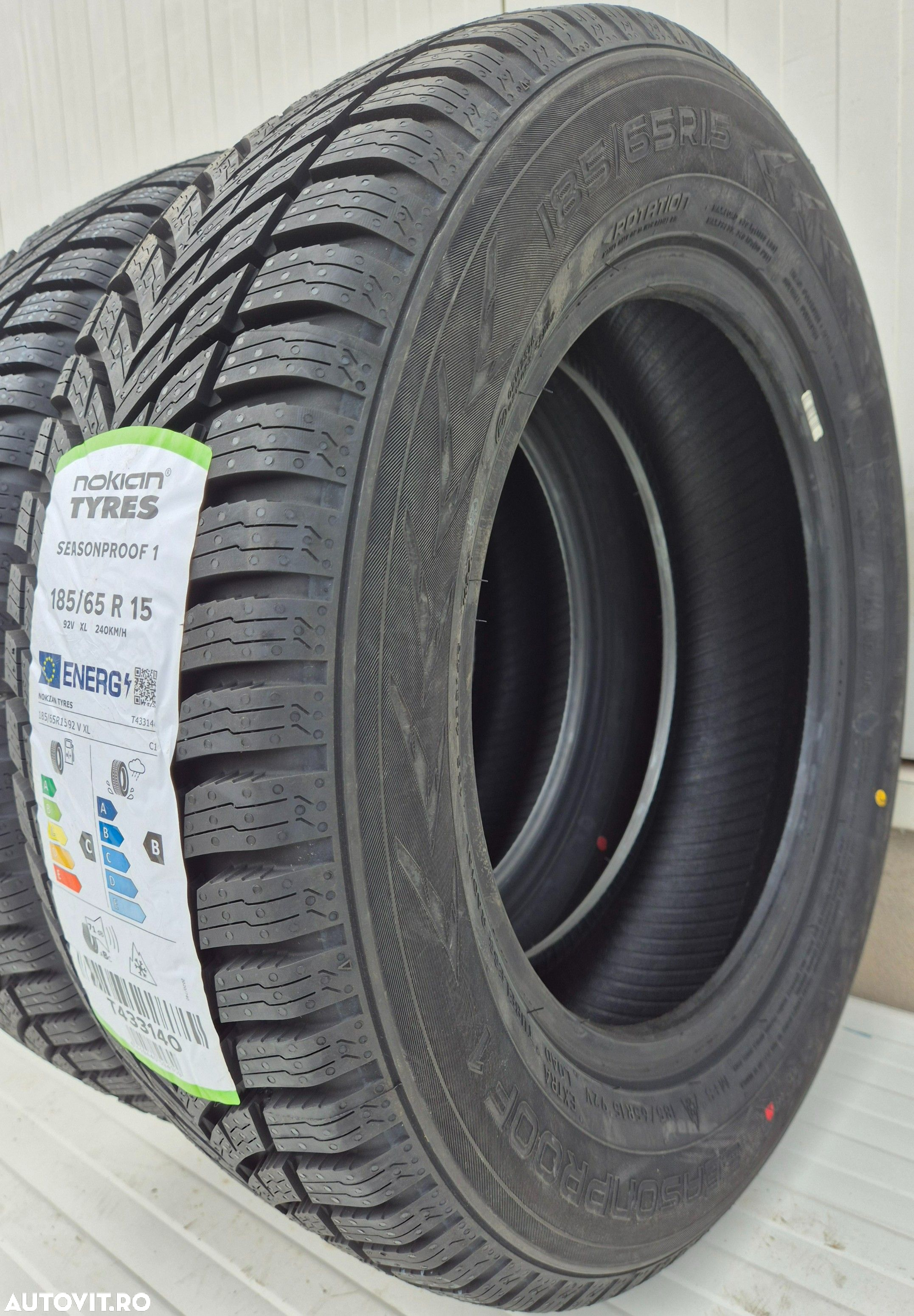 185/65 R15, 92V, NOKIAN SeasonProof 1 XL, Anvelope all season M+S - 3
