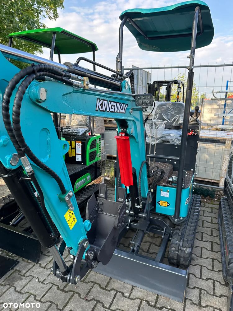 Kingway BAGGER 1000 Joistick Ramię Skrętne 1200kg 3 łyżki - 22