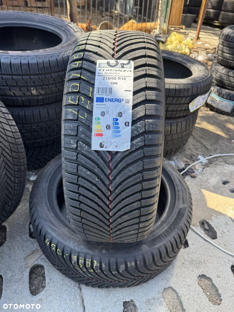 Nowe opony wielosezonowe 215/50/18 Bridgestone 2 sztuki 25r - 1