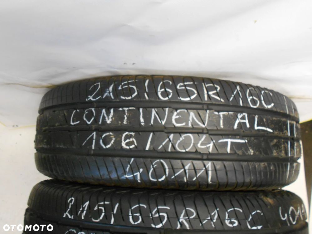 OPONY 215/65R16C CONTINENTAL VANCO 2 DOT 4011 10MM - 2