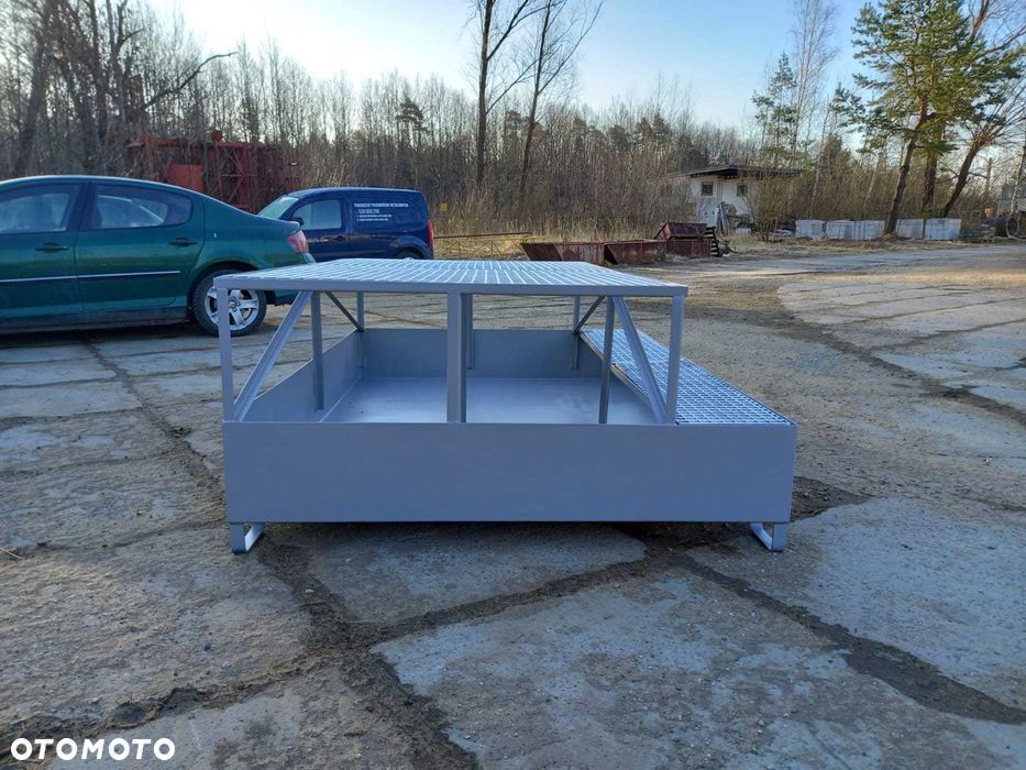 Pojedyncza Wanna Wychwytowa Do Mausera PMCS 1000L , Ze Stopniem - 7