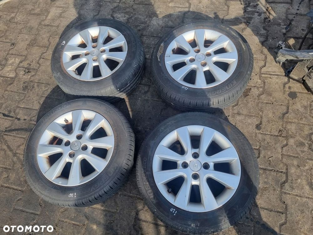 Koła Felgi aluminiowe Hyundai I20 I Lift 15" cali 185/60R15 - 1