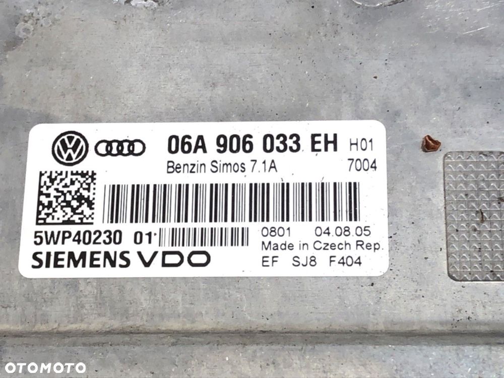 KOMPUTER SILNIKA - 189.00 PLN - AUDI A3 (8P1) 2003 - 2013 1.6 75 kW [102 KM] benzyna 2003 - 2012 - 4