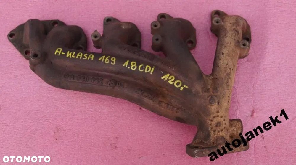 Kolektor wydechowy Mercedes A W169 180CDI A6401420301 - 1
