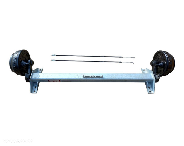 Oś hamowana KNOTT 1600mm 1800kg 5x112 przyczepy