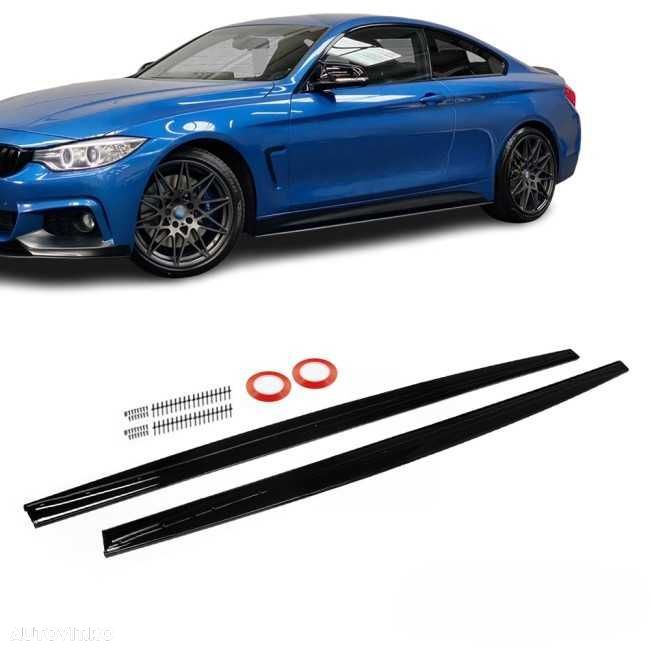 Set Extensii Prelungiri Praguri Laterale Dedicate BMW 4er F32 F33 F36 - 1