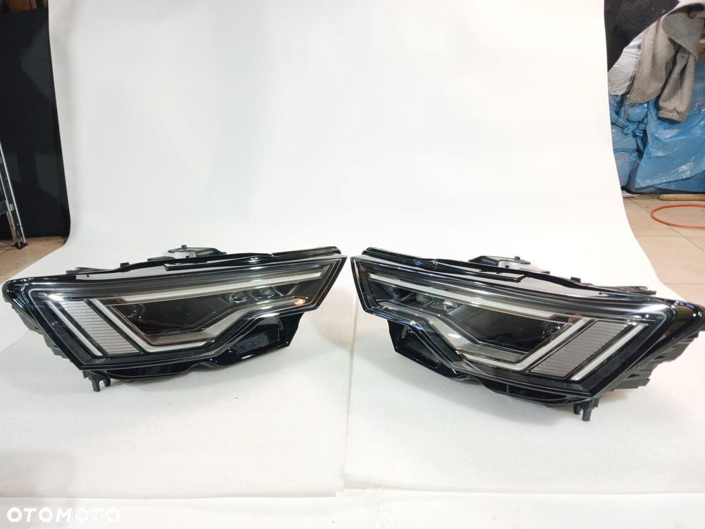 Audi A6 C8 lampy reflektor przód FULL LED komplet lewy prawy 4K0941039-40 - 1