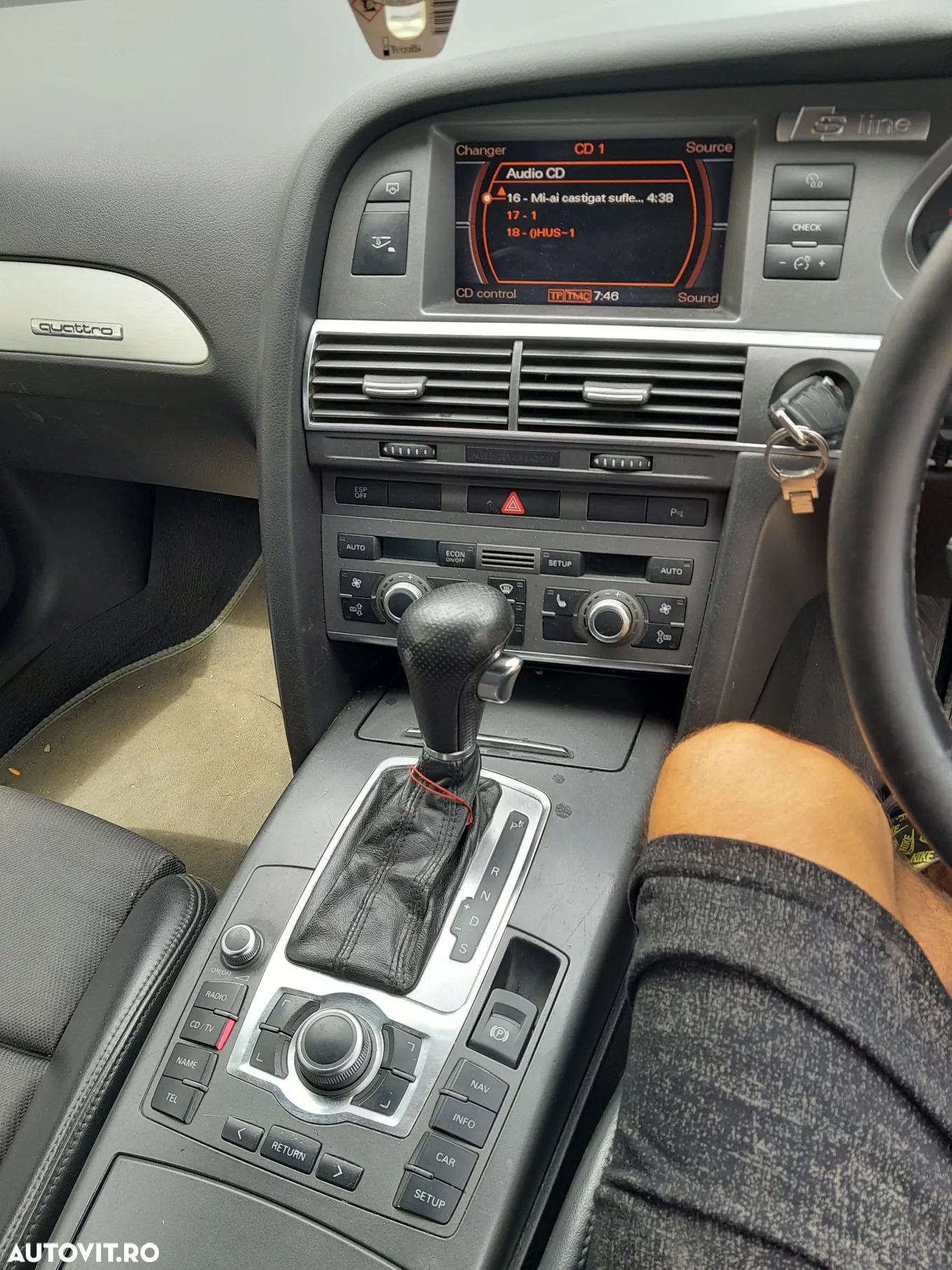 dezmembrez Audi A6 sline c6 4f 3.0diesel BMK - 3