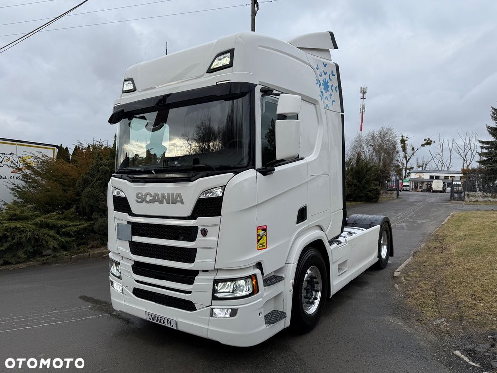 Scania R 500 *FULL LED* P+T PODUCHY* ALUSY* 315/70 NOWE MICHELIN* 2 BAKI* KLIMA POSTOJOWA* LODÓWKA* NAVI* NOWY TYP SILNIKA* Z Francji - 1