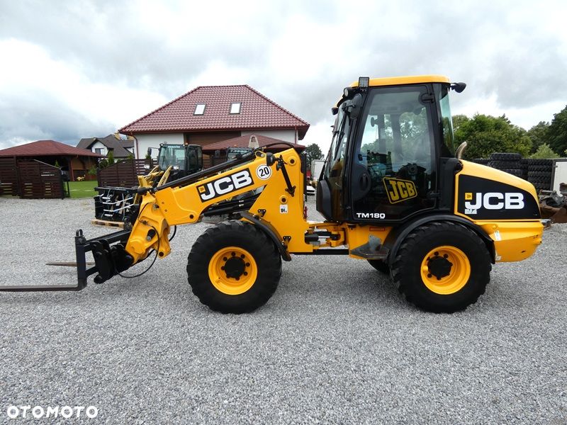 JCB TM180 Z Niemiec / Ładowarka łamana z teleskopem / Piękny Stan / - 1