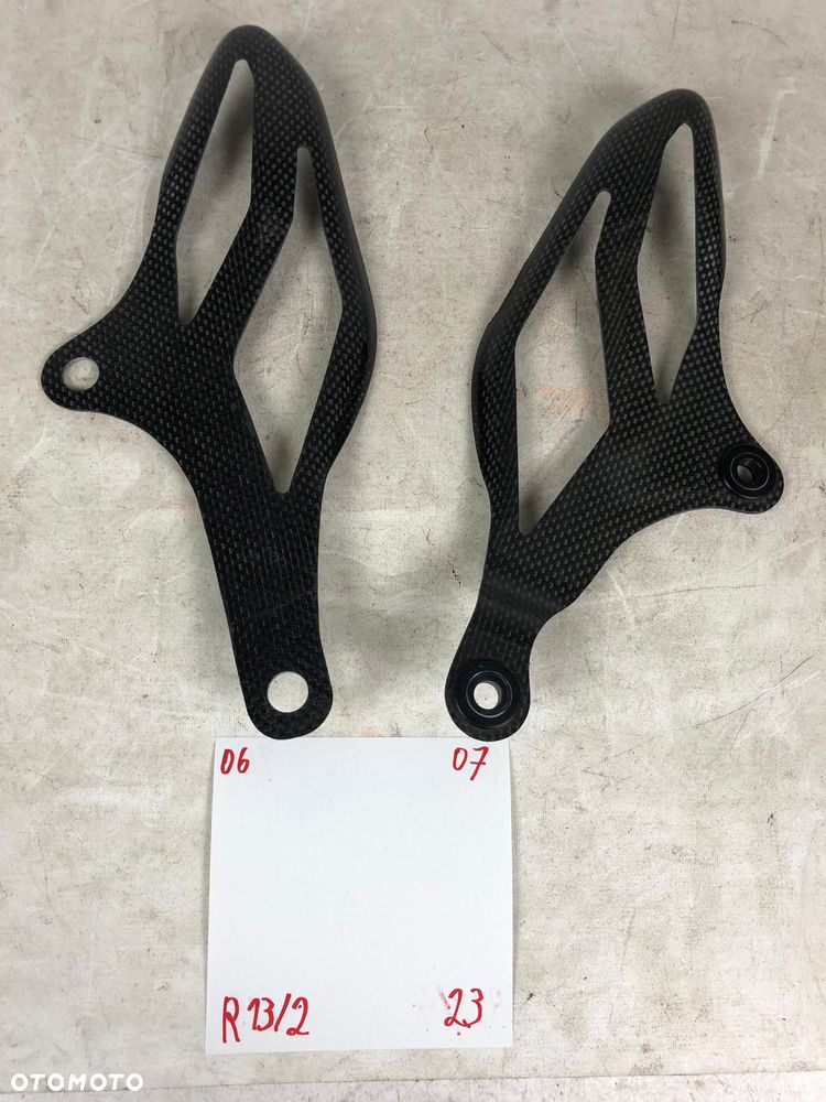 Ducati Hypermotard 1100 EVO Osłona Set Carbon Lewa Prawa