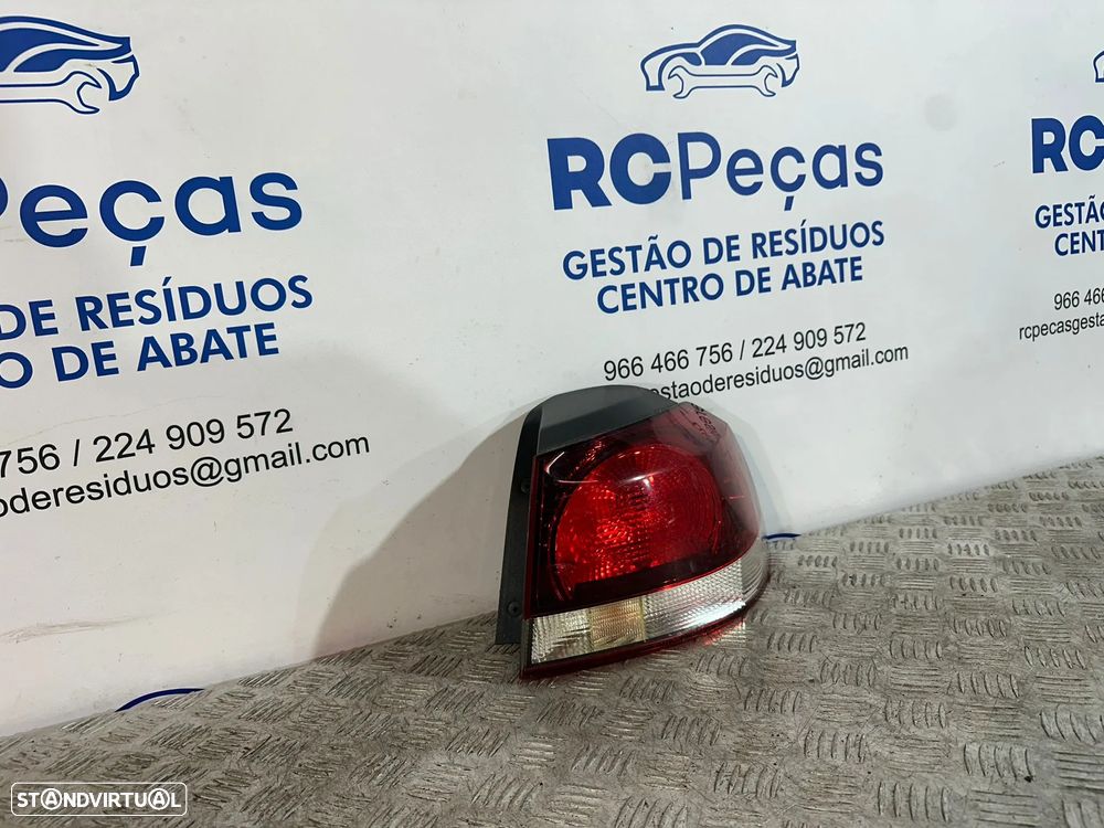 .Conjunto Farolins Tras Traseiro Esquerdo Direito Original Volkswagen VW Golf 6 Mk6 5k0945096M 5k0945095M 2008 - 2013 - 15