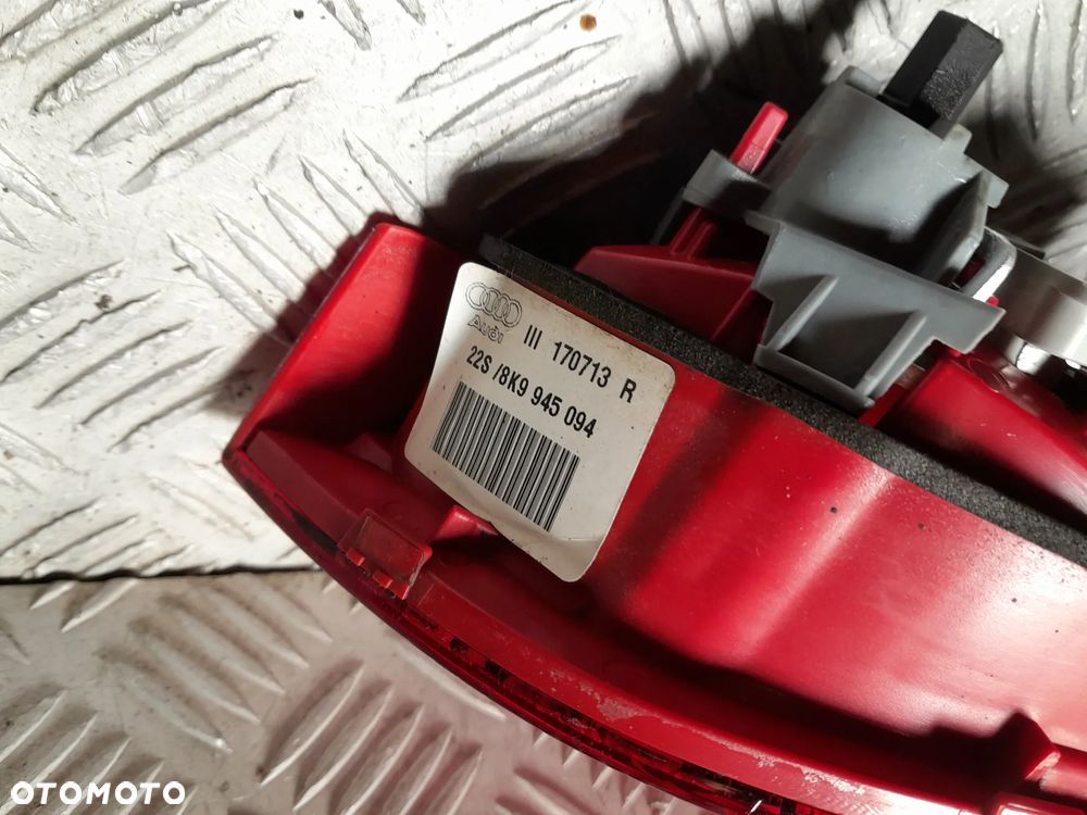 AUDI A4 B8 LAMPA PRAWA TYLNA PRWY TYŁ W KLAPE KOMBI 8K9945094 - 6