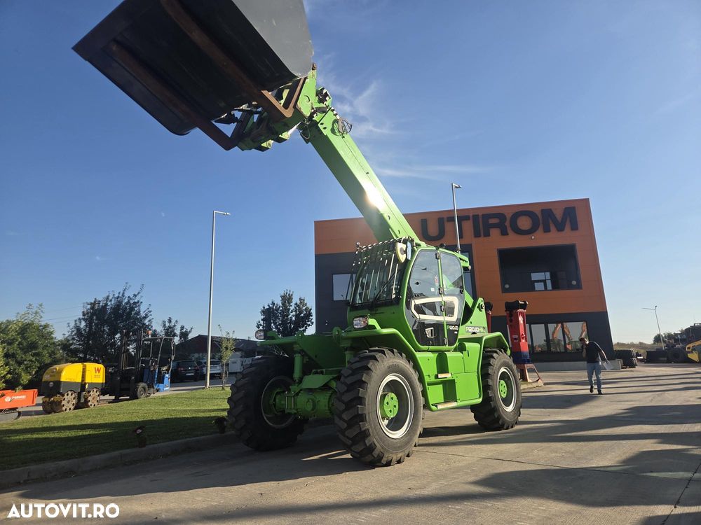 Merlo CA SI O MACARA de 12t, P120.10, ridica 12t la 5m si 7t la 10m, 1.164h, 2018, furci, cupa 3,5mc, Masa operational 15,6t, sistem protectie cu 3 camere/parte, protectie cabina, Aer cond, cilindri de MACARA, posibil leasing 2 ani, PROMOTIE 93.900 EUR+Tva - 38