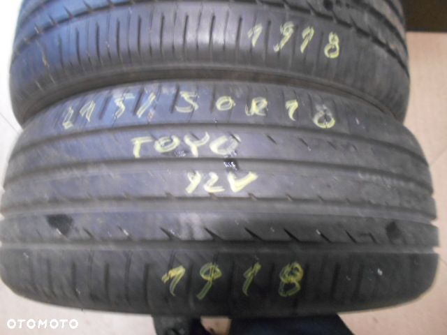 Opony 215/50r18 toyo proxes r52 7,3mm lato para - 2