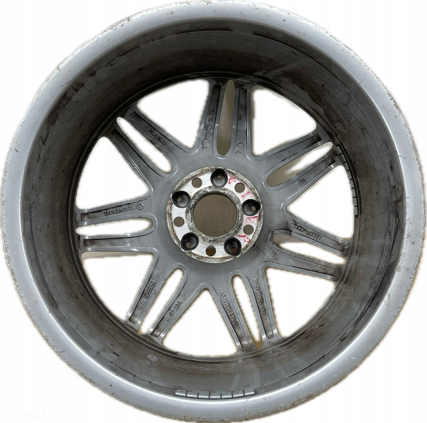 MERCEDES E-KLASA 212 AMG ALUFELGA FELGA 19 CALI 5x112 8,5J ET44 A2124014702 - 3